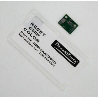 Drucktools Trommel Reset Chip color DR-316CMY kompatibel für bizhub C250i, C300i, C360i