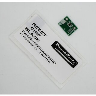 Drucktools Trommel Reset Chip black DR-618K kompatibel für bizhub C450i, C550i, C650i