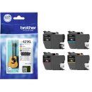 Brother Original LC-421XLVAL Tintenpatronen Multipack...