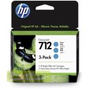 Original Tintenpatrone cyan MultiPack 3ED77A / 712