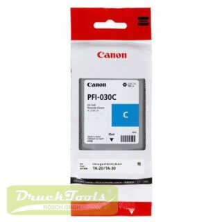 Original Tintenpatrone cyan 3490C001 / PFI-030C