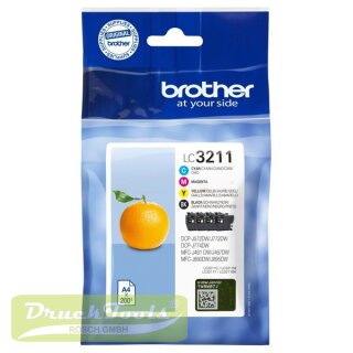 Original Tintenpatrone MultiPack Bk,C,M,Y LC-3211VALDR