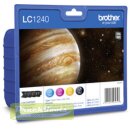 Original Tintenpatrone MultiPack Bk,C,M,Y LC-1240VALBP
