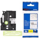 Original DirectLabel schwarz auf weiss Laminat TZE-SE4