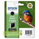 Original Tintenpatrone schwarz Foto C13T15914010 / T1591