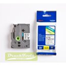 Original DirectLabel schwarz auf weiss Laminat TZE-231