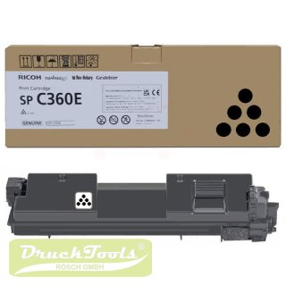 Original Toner-Kit schwarz 408188 / SPC360E