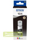 Original Tintenflasche schwarz C13T00P140 / 104