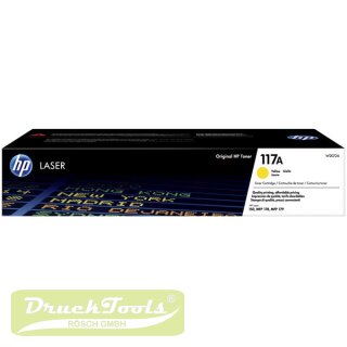 Original Toner-Kit gelb W2072A / 117A