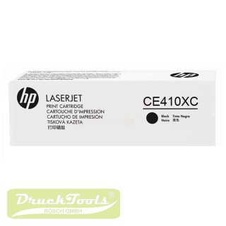 Original Tonerkartusche schwarz Contract CE410XC / 305X