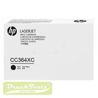 Original Tonerkartusche schwarz Contract CC364XC / 64X