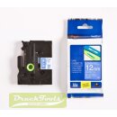 Original DirectLabel weiss auf blau Laminat TZE-535