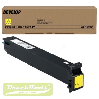 Original Toner gelb A0D72D3 / TN-214Y