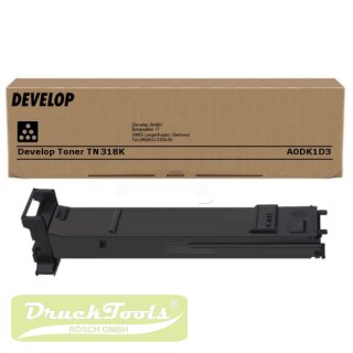 Original Toner schwarz A0DK1D3 / TN-318K