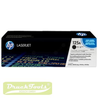 Original Tonerkartusche schwarz CB540A / 125A