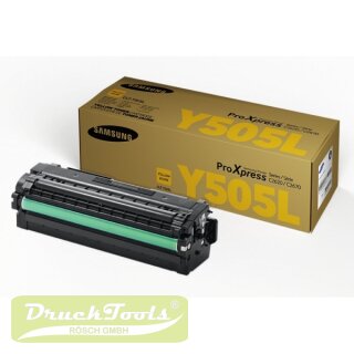 Original Tonerkartusche gelb SU512A / CLT-Y505L