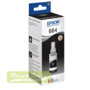 Original Tintenflasche schwarz C13T664140 / 664