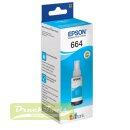 Original Tintenflasche cyan C13T664240 / 664