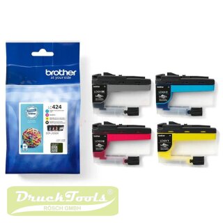 Original Tintenpatrone MultiPack Bk,C,M,Y LC-424VAL