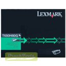 Original Tonerkartusche schwarz remanufactured T650H80G