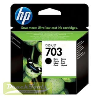 Original Druckkopfpatrone schwarz CD887AE / 703