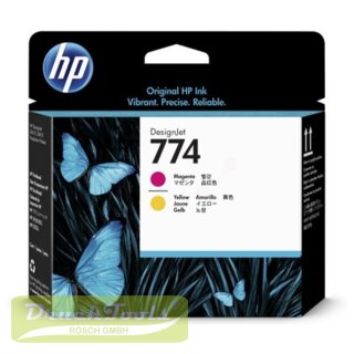 Original Druckkopf magenta / gelb P2V99A / 774