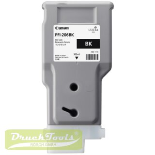 Original Tintenpatrone schwarz 5303B001 / PFI-206BK
