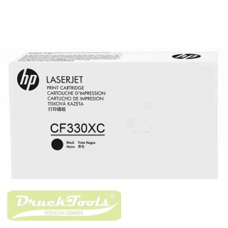 Original Tonerkartusche schwarz Contract CF330XC / 654X