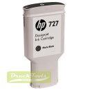 Original Tintenpatrone schwarz matt C1Q12A / 727