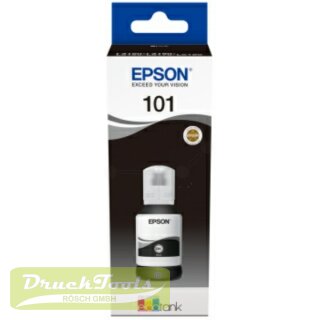 Original Tintenflasche schwarz C13T03V14A / 101