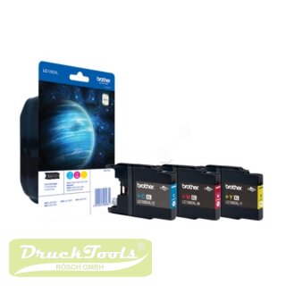 Original Tintenpatrone MultiPack C,M,Y LC-1280XLRBWBP
