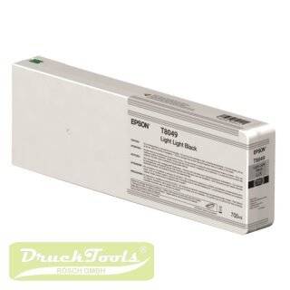 Original Tintenpatrone schwarz hell hell C13T804900 / T8049