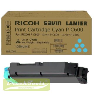 Original Toner-Kit cyan 408315 / PC600