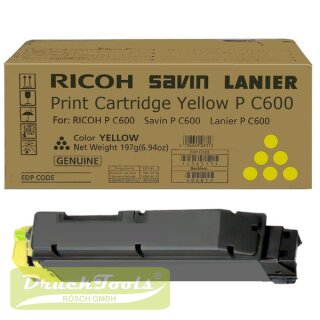 Original Toner-Kit gelb 408317 / PC600