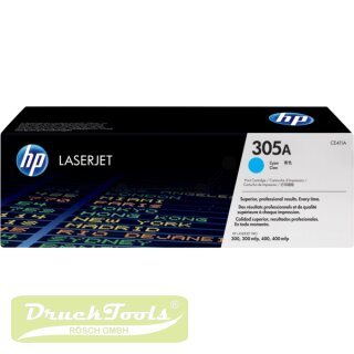 Original Tonerkartusche cyan CE411A / 305A