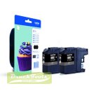 Original Tintenpatrone schwarz Doppelpack LC-123BKBP2