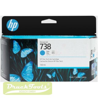 Original Tintenpatrone cyan 498N5A / 738