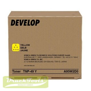 Original Toner gelb A95W2D0 / TNP-49Y
