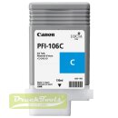 Original Tintenpatrone cyan 6622B001 / PFI-106C