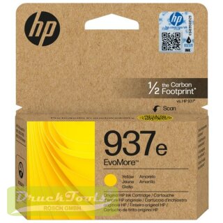 Original Druckkopfpatrone gelb Evomore 4S6W8NE / 937E