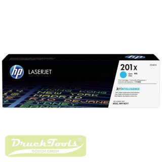 Original Tonerkartusche cyan High-Capacity CF401X / 201X