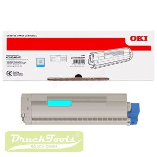 Original Toner-Kit cyan 45862839