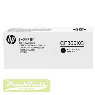Original Tonerkartusche schwarz Contract CF360XC / 508X
