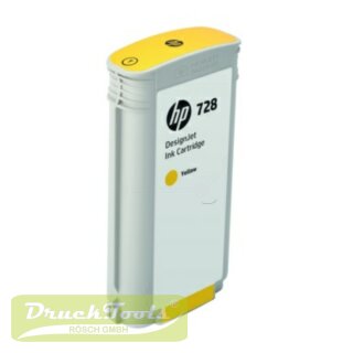 Original Tintenpatrone gelb F9J65A / 728