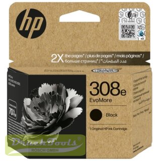 Original Druckkopfpatrone schwarz Evomore 7FP22UE / 308E