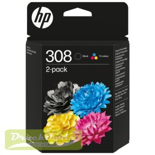 Original Druckkopfpatrone Multipack schwarz + color 6L6S6UE / 308