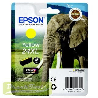 Original Tintenpatrone gelb High-Capacity C13T24344012 / 24XL