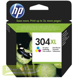 Original Druckkopfpatrone color High-Capacity N9K07AE / 304XL