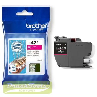 Original Tintenpatrone magenta LC-421M