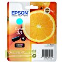 Original Tintenpatrone cyan C13T33424012 / 33